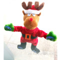 30 cm Window Cling Reindeer Xmas Decoration Battery Operated